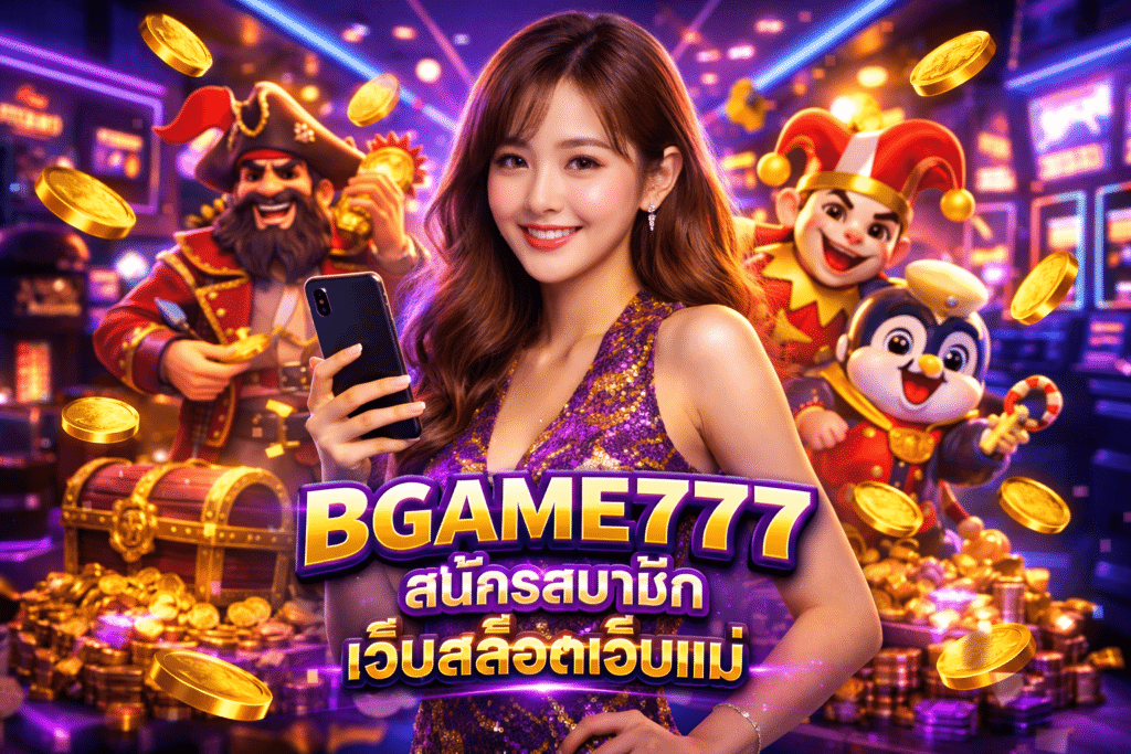 BGAME777 สมัครสมาชิก เว็บสล็อตเว็บแม่