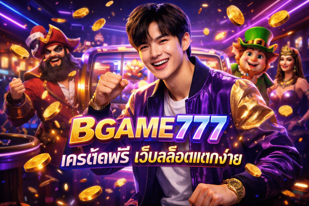 BGAME777 เครดิตฟรี เว็บสล็อตแตกง่าย