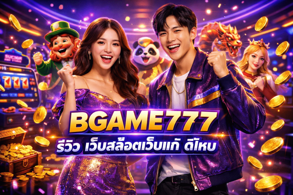 BGAME777 รีวิว เว็บสล็อตเว็บแท้ ดีไหม