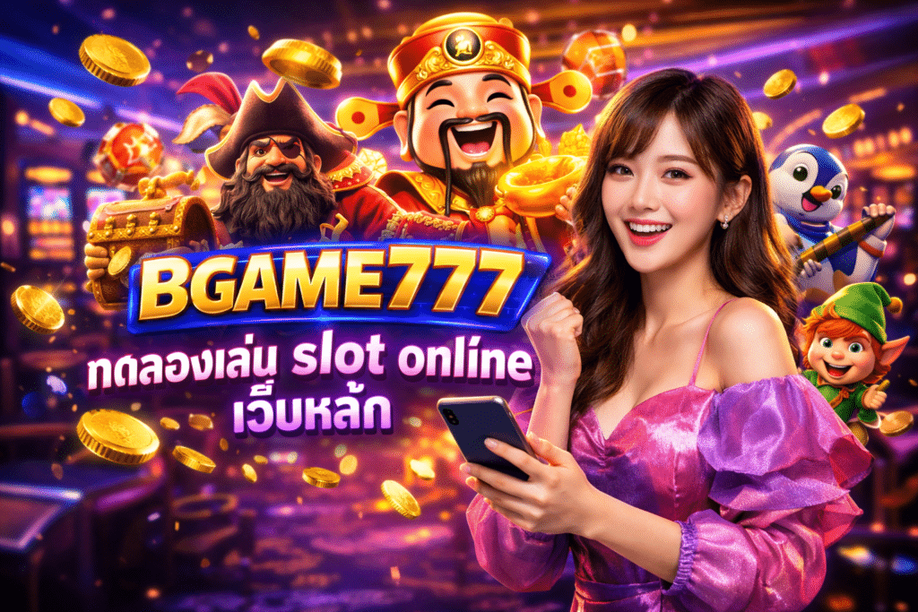 BGAME777 ทดลองเล่น slot online เว็บหลัก